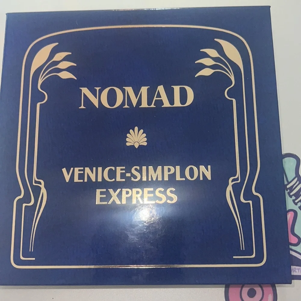 Makeup-Nomad Venice-Simplon Express Palette, eye shadows , New!